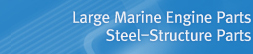 Large Marine Engine Parts, Steel-Structure Parts, Vacuum Precision Investment Casting